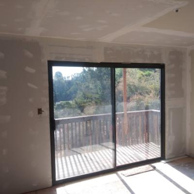 San Rafael Dry Rot Deck Repairs Lower Deck New Taped Drywall